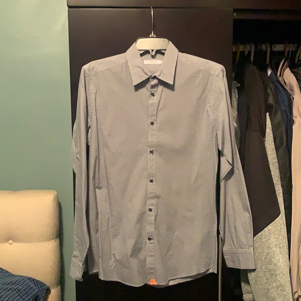 Conbipel Italian Button Down Shirts Slim Fit